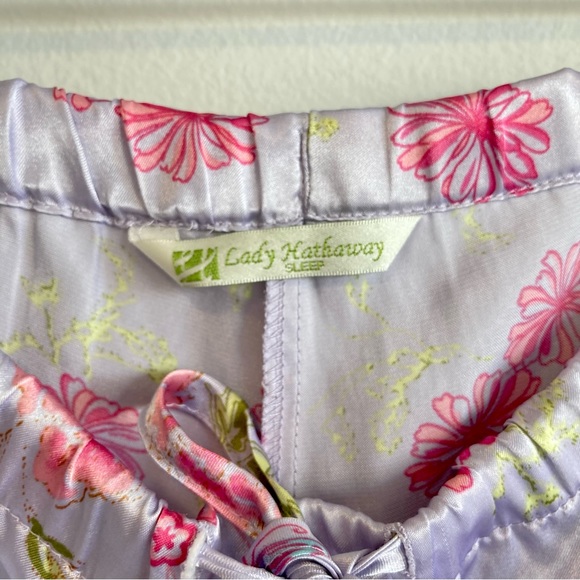 Y2K Satin Lounge Pants - Picture 2 of 5